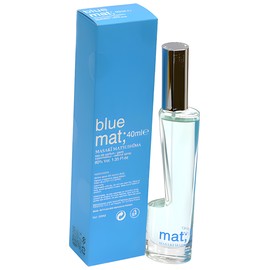 perfume mat; blue
