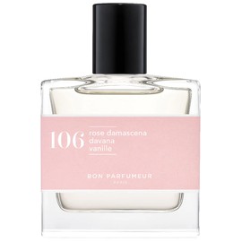 perfume 106 damascena rose, davana, vanilla