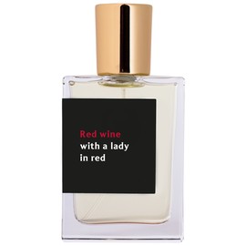 Red Wine with a Lady In Red
