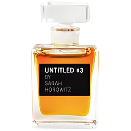 perfume UNTITLED No. 3 by Sarah Horowitz