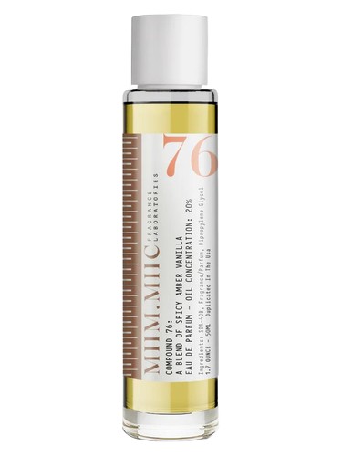 perfume No 76 Spicy Amber Vanilla MiimMiic pro ženy 