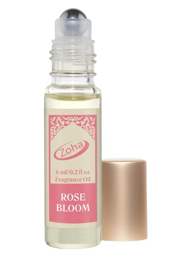 Rose Bloom Perfume Oil Roll On Zoha Fragrances pro ženy a muže 