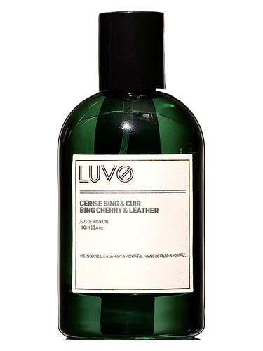 perfume Bing Cherry &amp; Leather LUVO Fragrances pro ženy a muže 