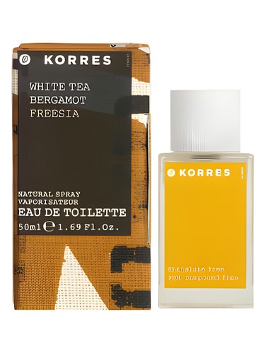 White Tea Bergamot Freesia Korres perfume - a fragrance for