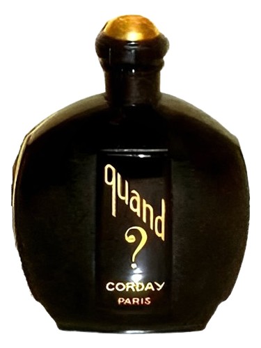 Quand? Corday 香水- 一款1930年女用香水