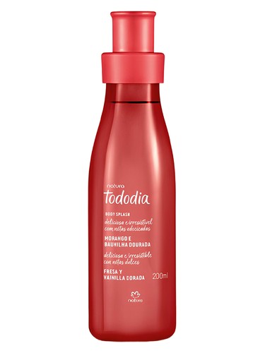 Morango e Baunilha Dourada