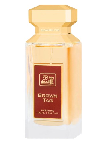 Brown Tag by Aldakheel Oud
