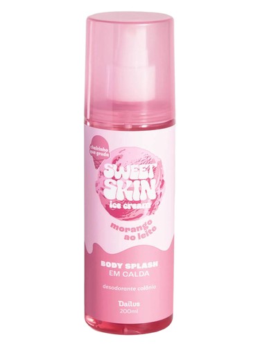 Ice Cream Morango ao Leite