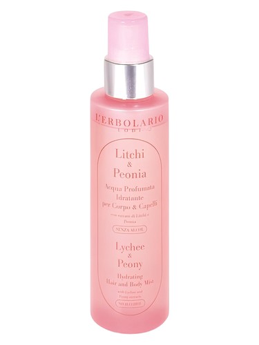 L'Erbolario Acqua Profumata Idratante Litchi & Peonia parfüm şişesi