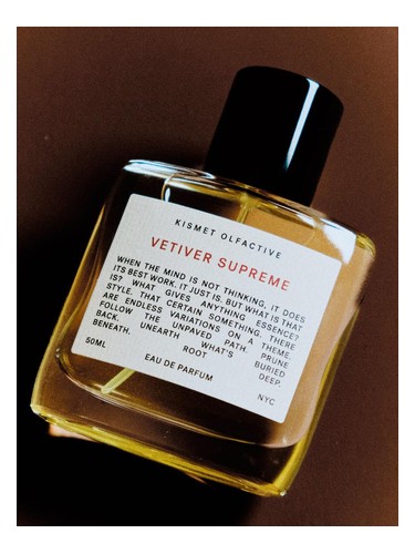Vetiver Supreme by Kismet Olfactive