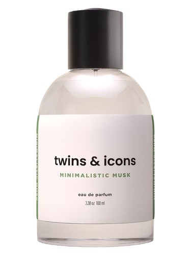 Twins & Icons Minimalistic Musk parfüm şişesi