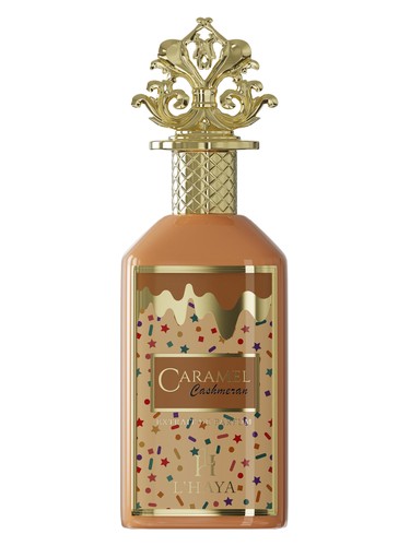 L'Haya Caramel Cashmeran parfüm şişesi