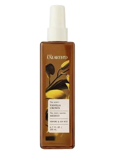 Scents Unearth'd Vanilla Crown Air Mist parfüm şişesi