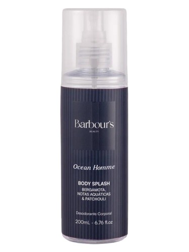 Barbour’s Beauty Ocean Homme parfüm şişesi