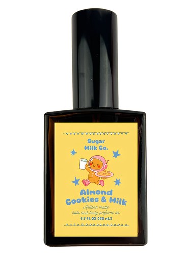 Almond Cookies and Milk by Sugar Milk Co.