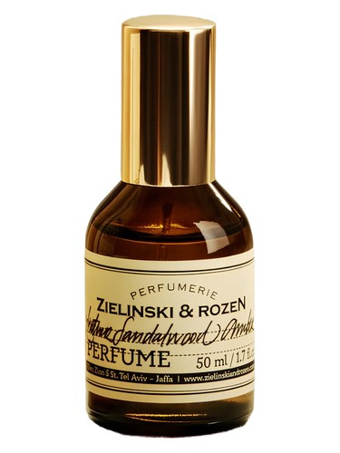 Zielinski & Rozen Leather, Sandalwood, Amber parfüm şişesi