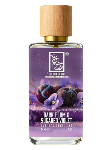 The Dua Brand Dark Plum & Sugared Violet parfüm şişesi