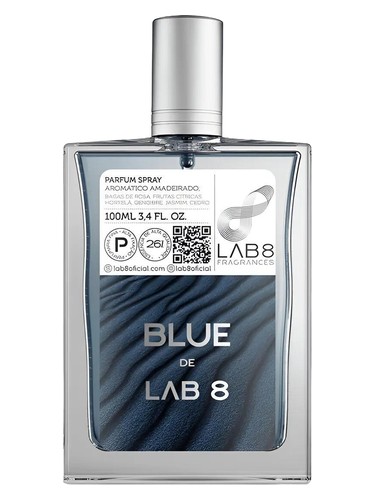 LAB 8 Blue parfüm şişesi