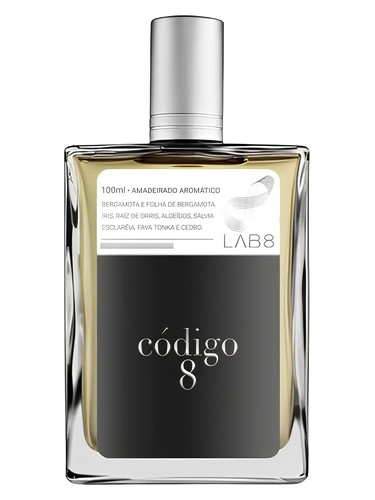 LAB 8 Código 8 parfüm şişesi