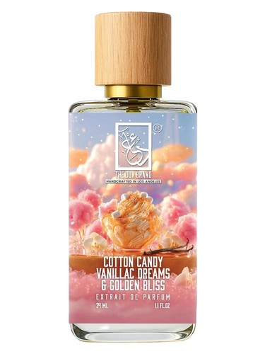 The Dua Brand Cotton Candy Vanillac Dreams & Golden Bliss parfüm şişesi