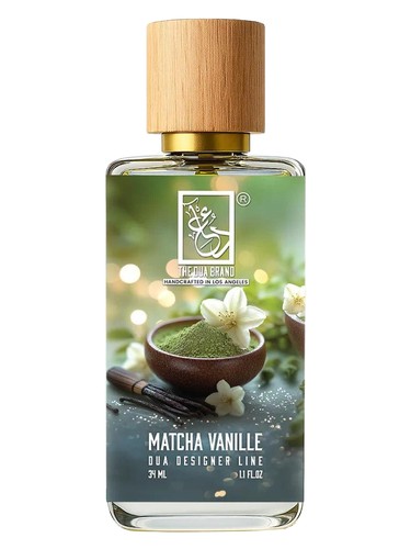 The Dua Brand Matcha Vanille parfüm şişesi