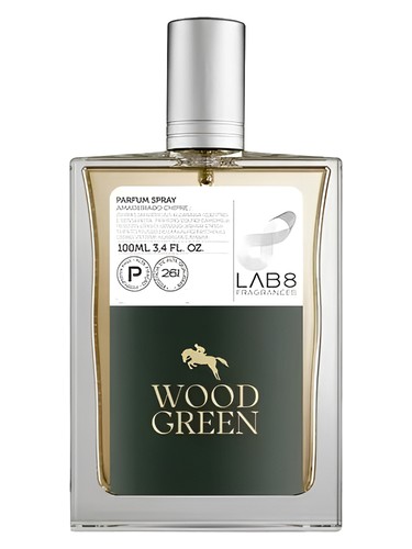 LAB 8 Wood Green parfüm şişesi
