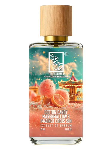 The Dua Brand Cotton Candy Marshmallow's Imagined Circus Sun parfüm şişesi