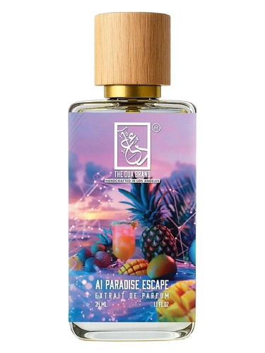 The Dua Brand AI Paradise Escape parfüm şişesi