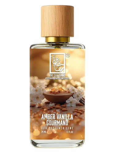 The Dua Brand Amber Vanilla Gourmand parfüm şişesi