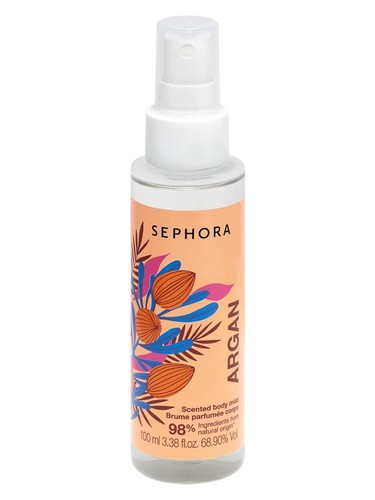 Sephora Argan Scented Body Mist parfüm şişesi