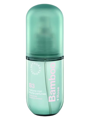Sephora Bamboo + Rose Body & Hair Mist parfüm şişesi