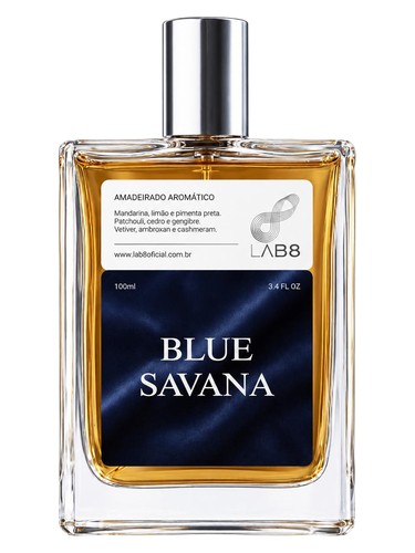 LAB 8 Blue Savana parfüm şişesi