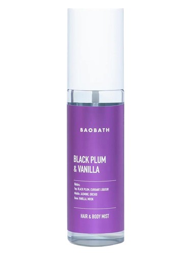 BaoBath Black Plum & Vanilla parfüm şişesi