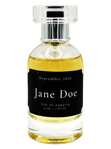 September 28th Jane Doe parfüm şişesi