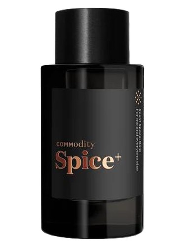 Commodity Spice + parfüm şişesi