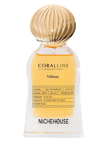 Niche House Coralline Vellmare parfüm şişesi