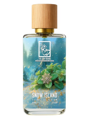 The Dua Brand Snow Island parfüm şişesi