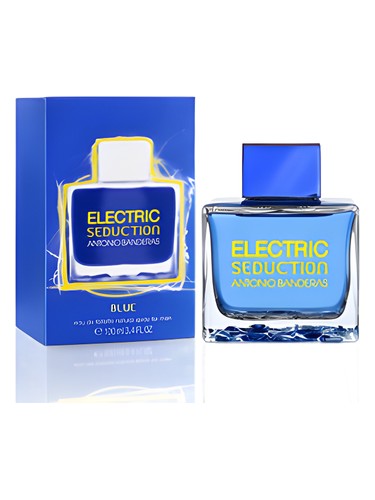 Electric blue seduction for men