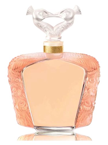Lalique de Lalique Deux Paons Crystal Flacon by Lalique