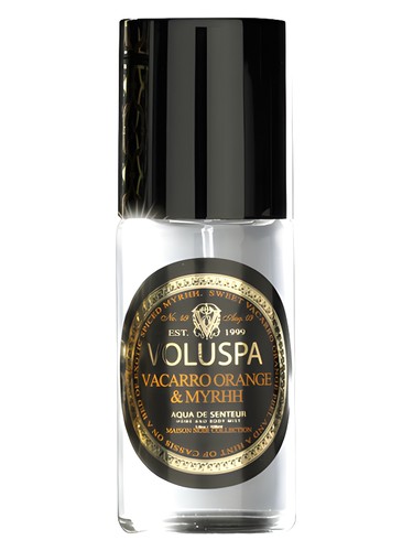 perfume Vacarro Orange &amp; Myrhh Voluspa ユニセックス