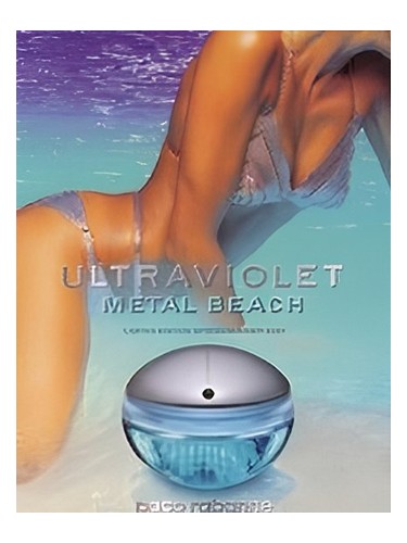 Ultraviolet metal beach