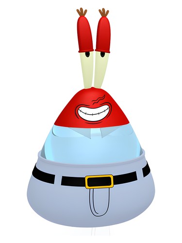 Mr. Krabs SpongeBob Squarepants pro ženy a muže 