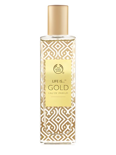 perfume Life is Gold The Body Shop pro ženy 