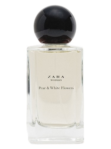 Zara woman pear white flowers