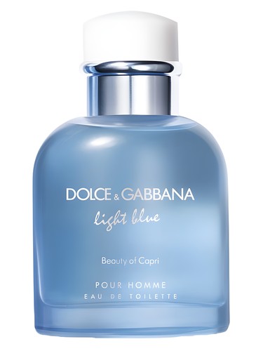 Light blue pour homme beauty of capri