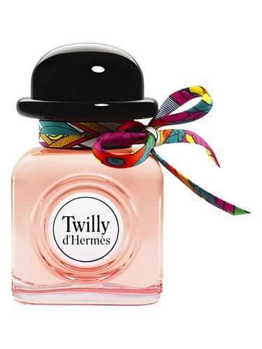 HERMÈS Twilly Do Re Boucles in Pink Silk