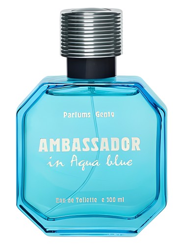 perfume Ambassador in Aqua Blue Parfums Genty pro muže 