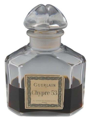 Chypre 53 Guerlain perfume - a fragrance for women and men 1909