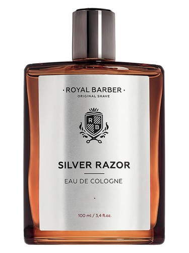 Silver Razor Eau De Cologne Royal Barber pro muže 