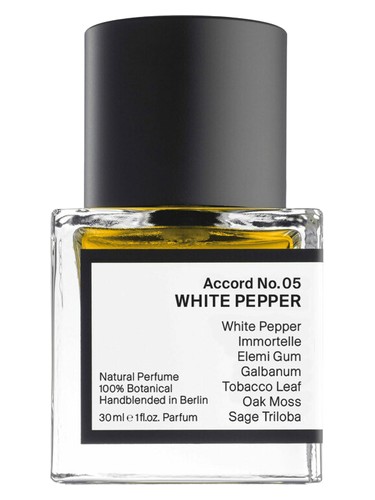 perfume Accord No. 05: White Pepper RAER Scents pro ženy a muže 
